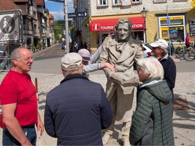 Stadtführung für Blinde